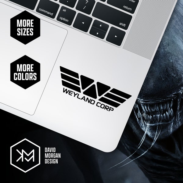 Weyland Corporation Logo Vinyl Decal
