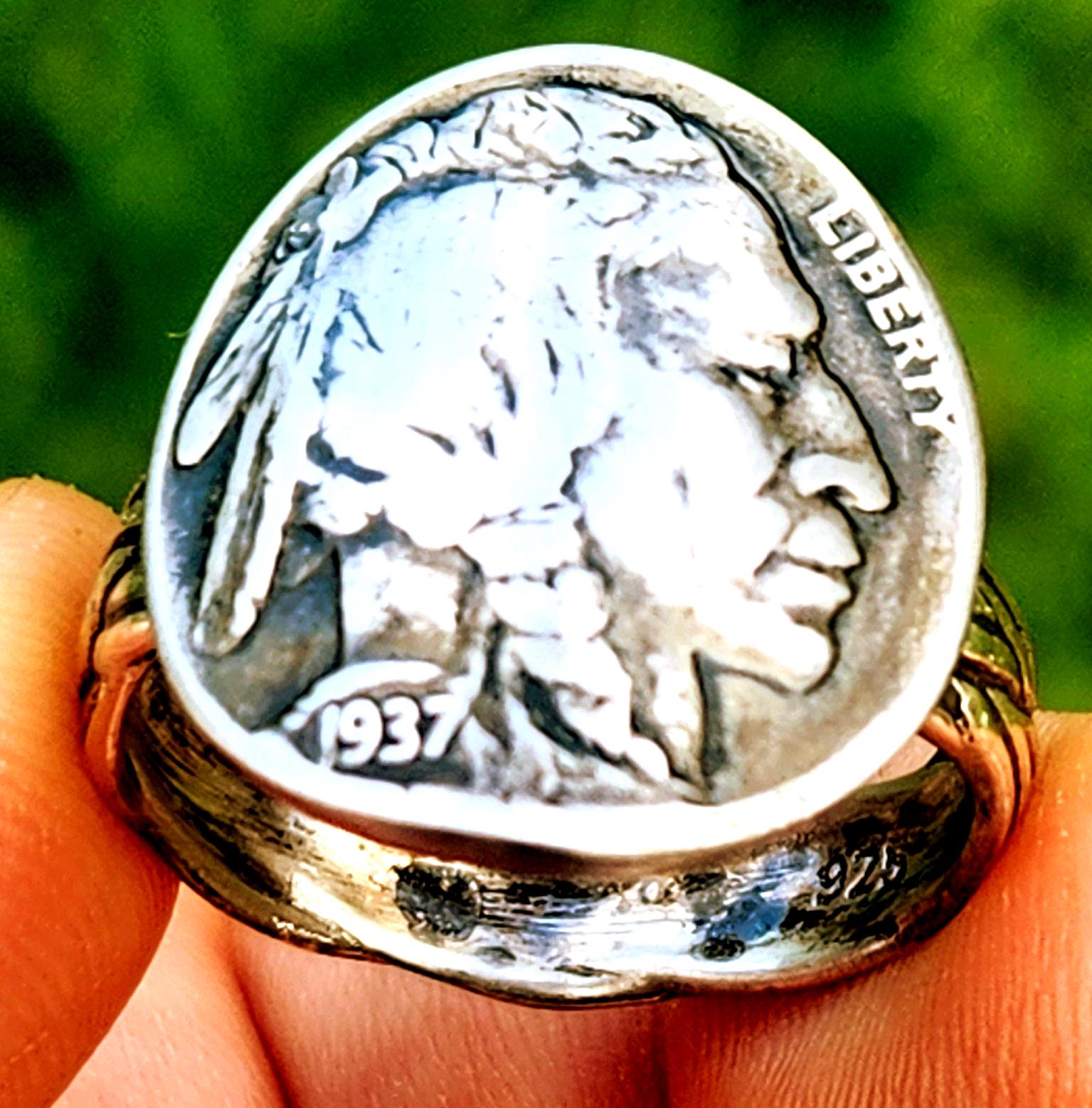 1930 Coin Ring - Etsy