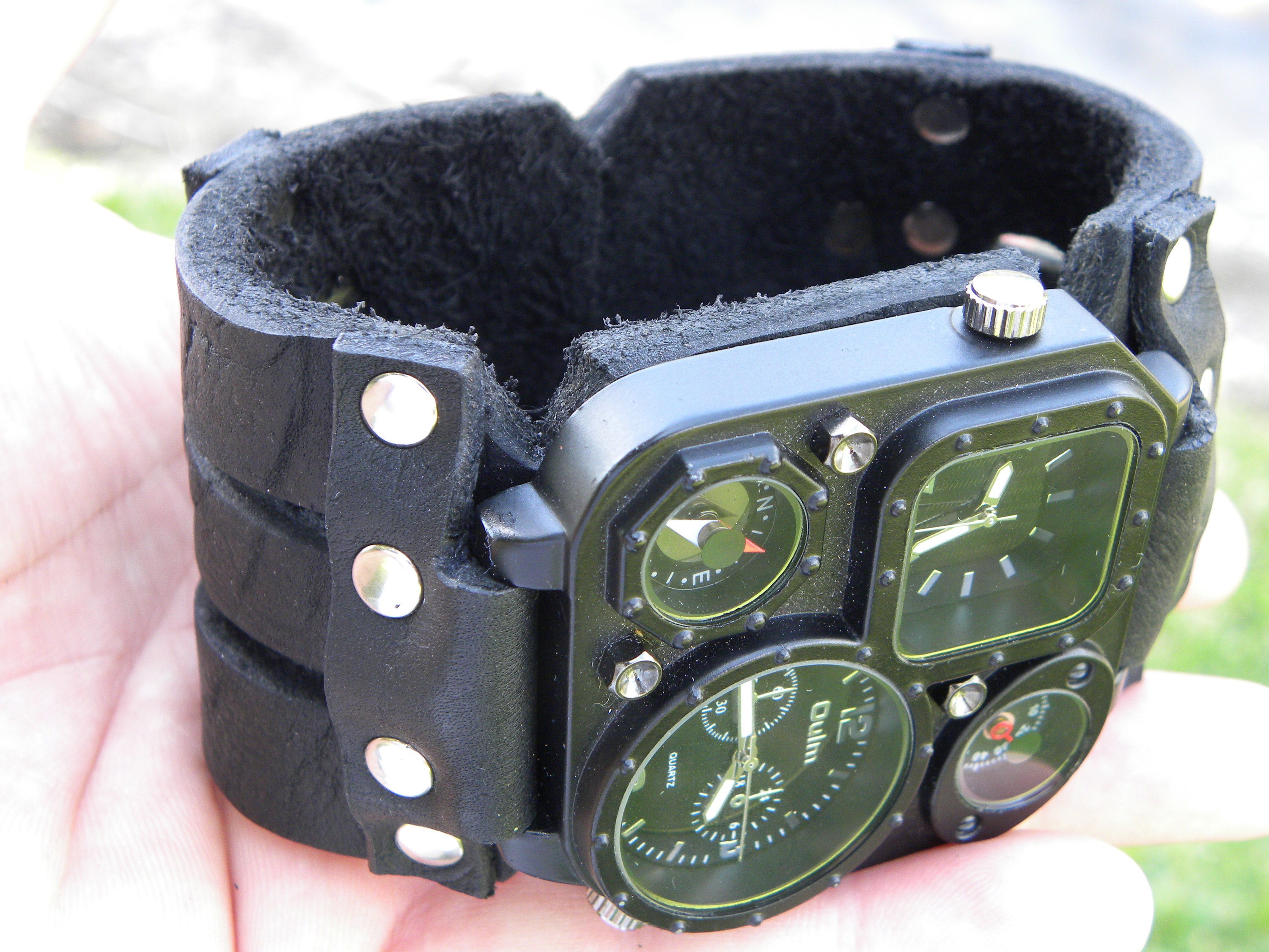 OROLOGIO DA TASCHINO Steampunk Scheletro Automatico Meccanico