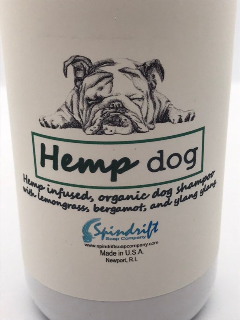 Hemp dog organic shampoo for dogs. Etsy