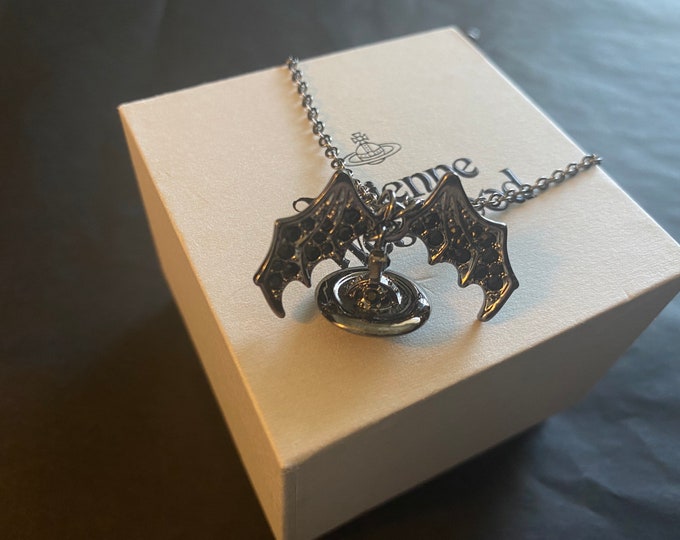 Vivienne Westwood Bat Wings Necklace Etsy