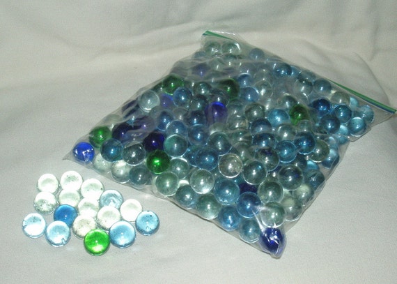 Marbles Glass Translucent 4 Colors 250 Pcs Great For Crafts Games Decorating Collecting