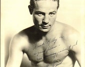 PSA DNA Max Baer Signed Photograph Dated 1938