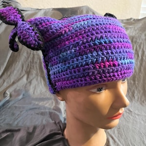 Crochet Chowder inspired cat hat