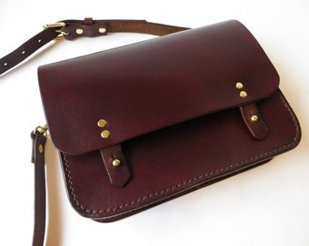 Leather Satchel, Cross Body Bag, Womens Leather Bag, Womens Leather Satchel