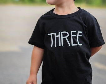 Third Birthday Shirt, Birthday Shirt, Three Shirt, Boy Birthday Shirt, Third Birthday Shirt, Birthday Outfit, 3rd Birthday Shirt Gift 297