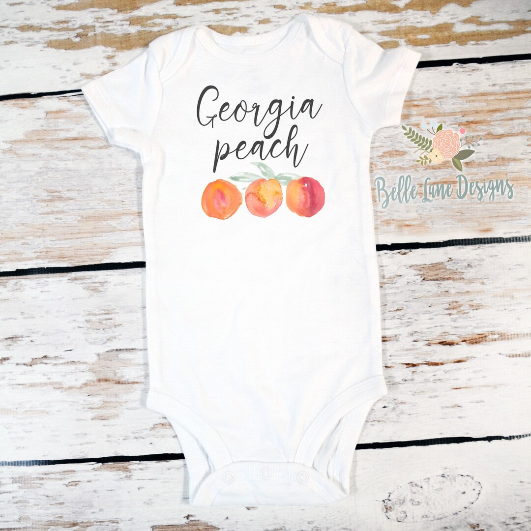 Peach Onesie ®, Sweet as A Peach Baby Shower Gift, Cute