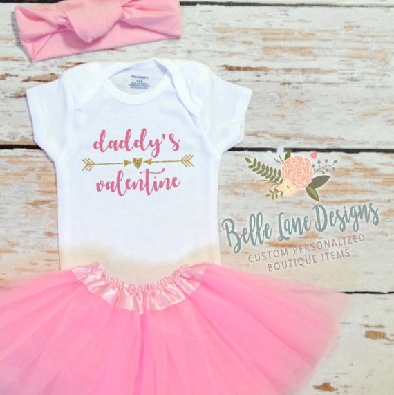 daddy's valentine onesie