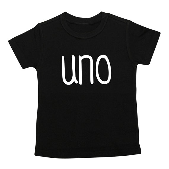 First Birthday Boy UNO Tshirt One Boy s First Birthday T shirt