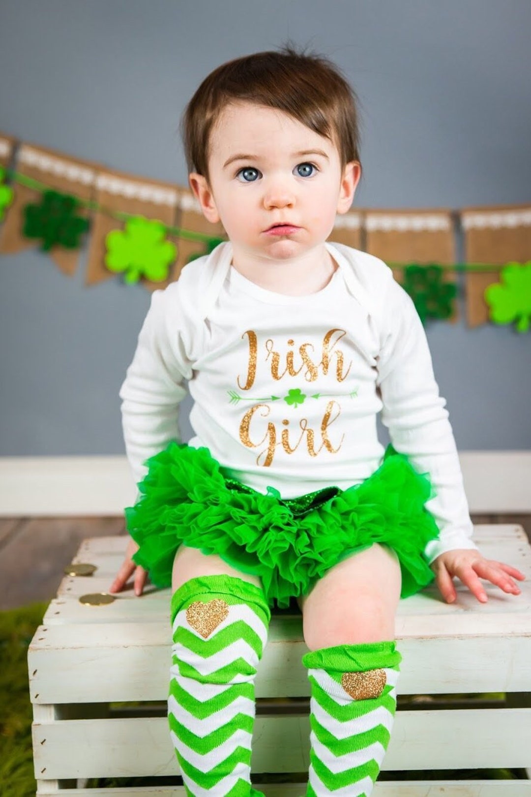 carters baby girl st patricks day