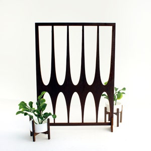 MCM Brasilia Style Room Divider - Miniature MCM decor