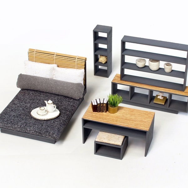 Modern Dollhouse Furniture Etsy
