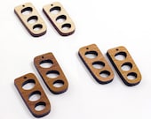 2 Mod Trio Beads - Maple, Cherry or Walnut