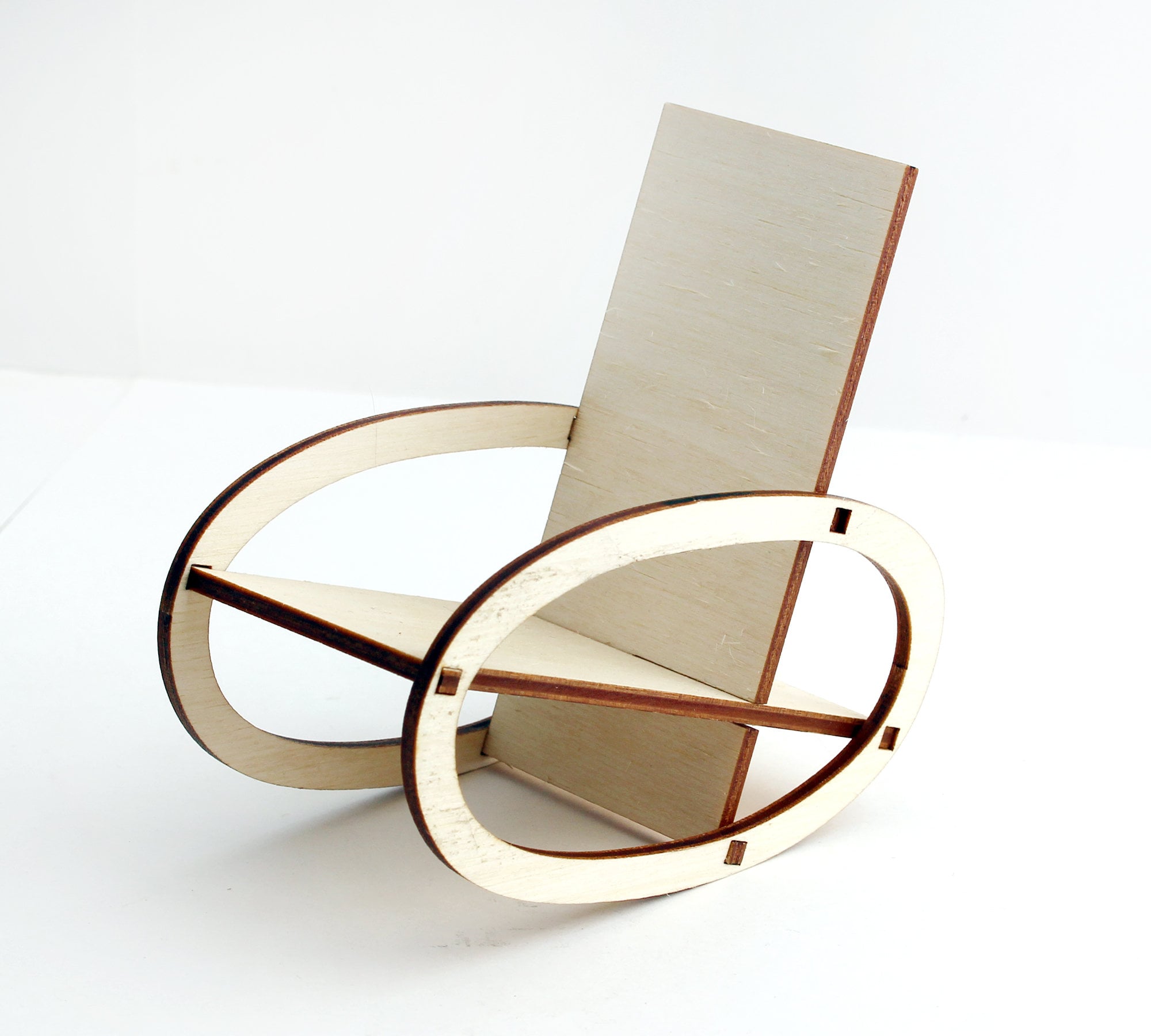 egg shaped rocking chair