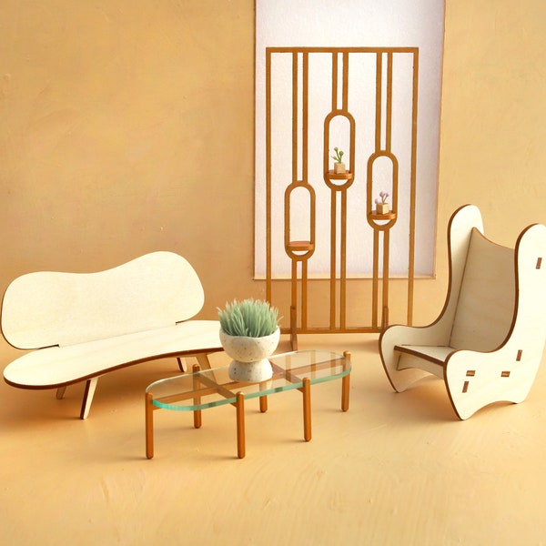 112 Scale Living Room Set Etsy