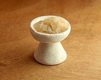 Display Crystals in Footed Bowl - Modern Miniature decor