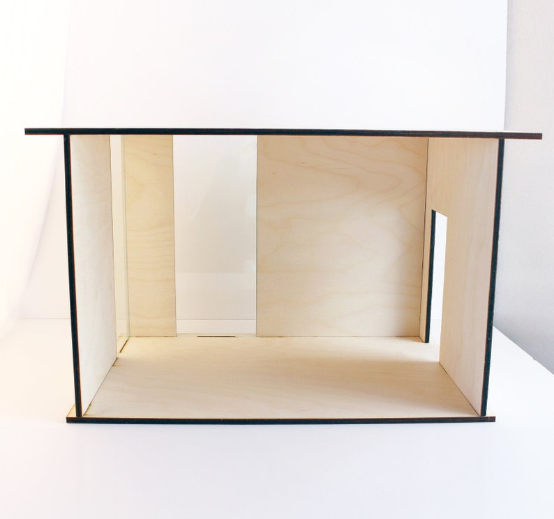1:12 scale - The Rasa Room Box - A Miniature Roombox w/ Plexiglass Windows! bild 3