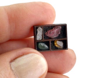 Micro Display Shelf - Tourmaline Collection - Miniature Modern decor