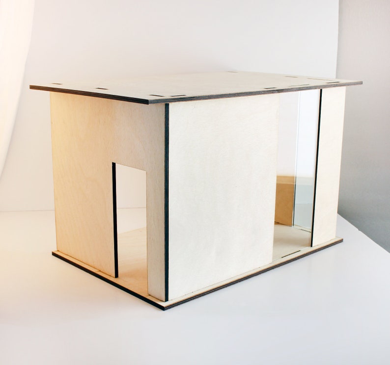 1:12 scale - The Rasa Room Box - A Miniature Roombox w/ Plexiglass Windows! bild 4