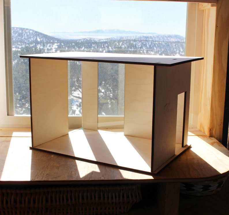 1:12 scale - The Rasa Room Box - A Miniature Roombox w/ Plexiglass Windows! bild 9