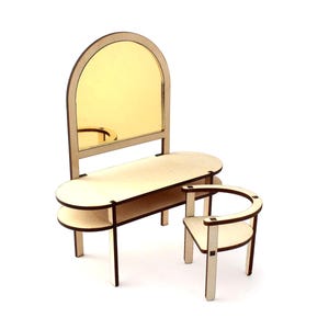 gold dressing table chair Gold Dressing Table Chair Swivel Vanity Chair With Gold Legs, White Fuzzy Desk Chairs For