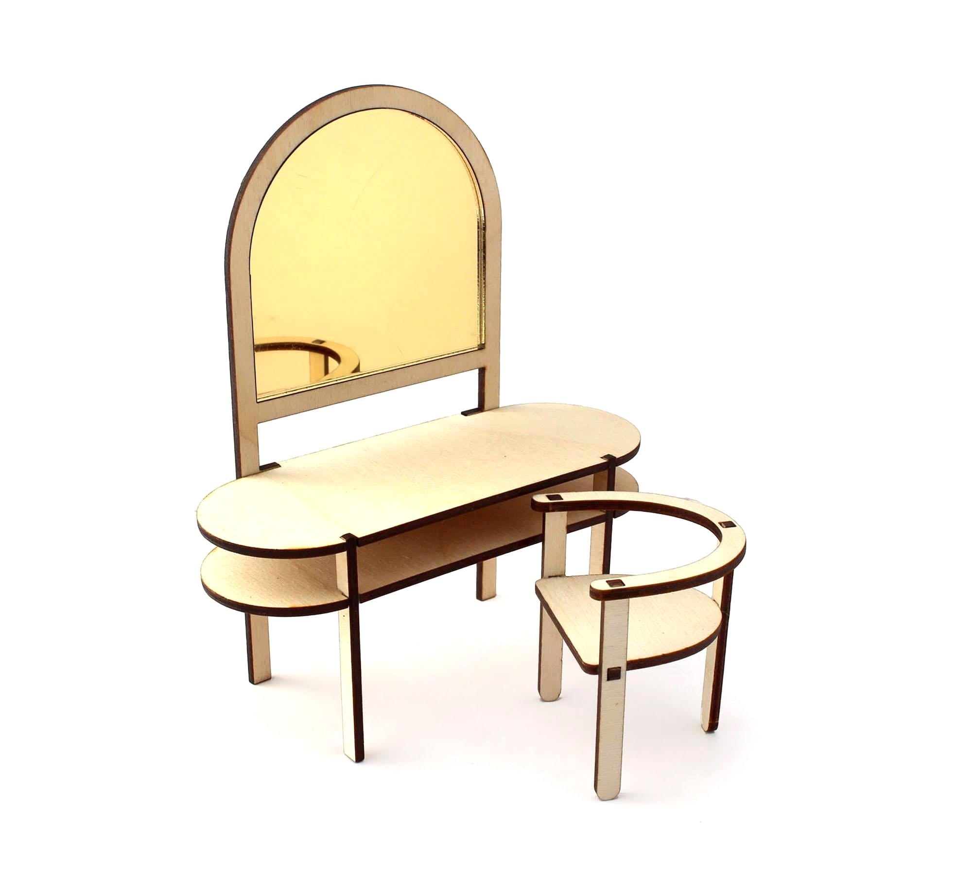 slim fit dress slacks Faux Fur Vanity Stool Chair with Metal Legs for Bedroom and Living Roo main image 1