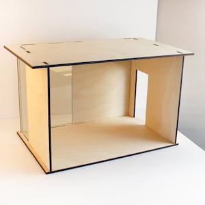 1:12 scale - The Rasa Room Box - A Miniature Roombox w/ Plexiglass Windows! bild 2