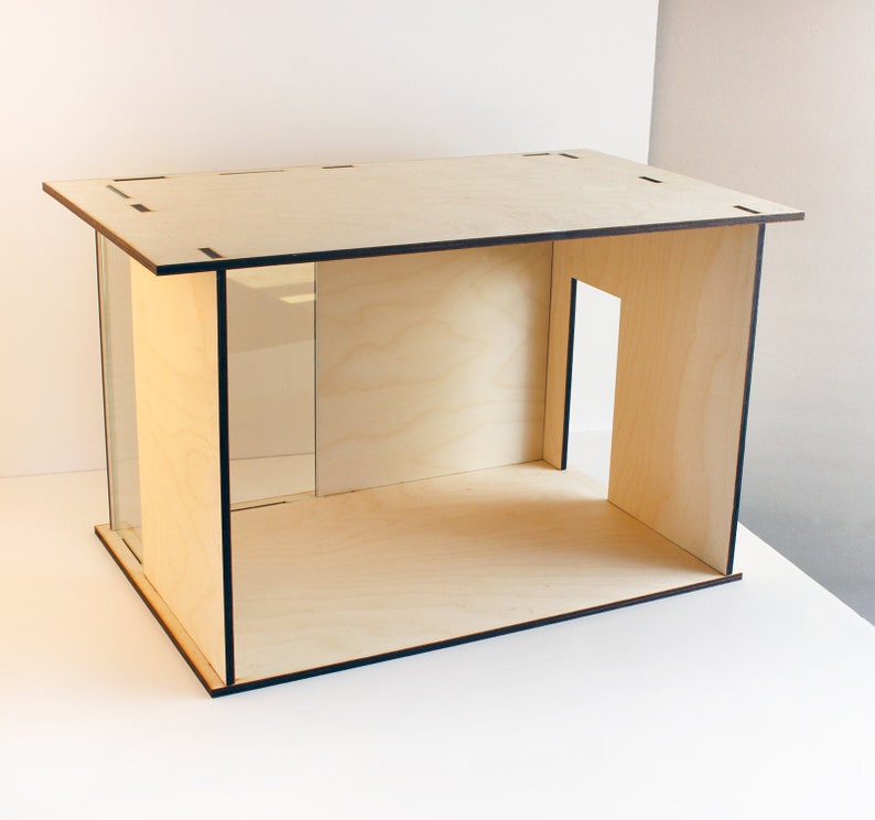 1:12 scale - The Rasa Room Box - A Miniature Roombox w/ Plexiglass Windows! bild 2