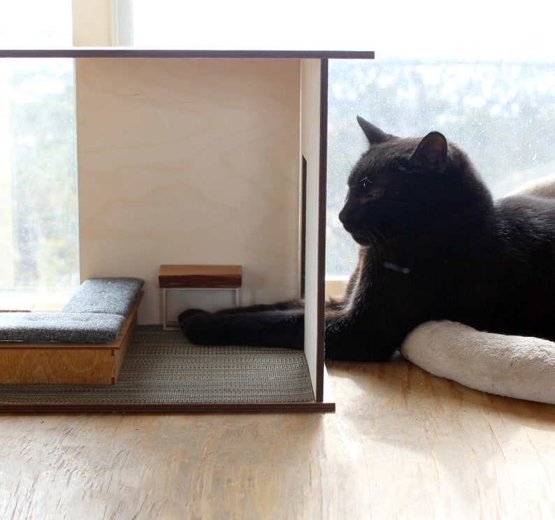 1:12 scale - The Rasa Room Box - A Miniature Roombox w/ Plexiglass Windows! bild 8