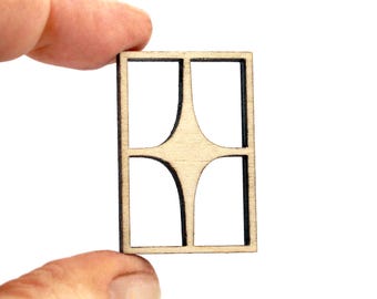 STARLITE - Miniature Breeze Block for room dividers, patio walls, bathroom screens or decor - High Desert Tiki Collection