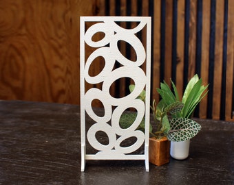 Atomic Ovals Room Divider - Miniature MCM decor