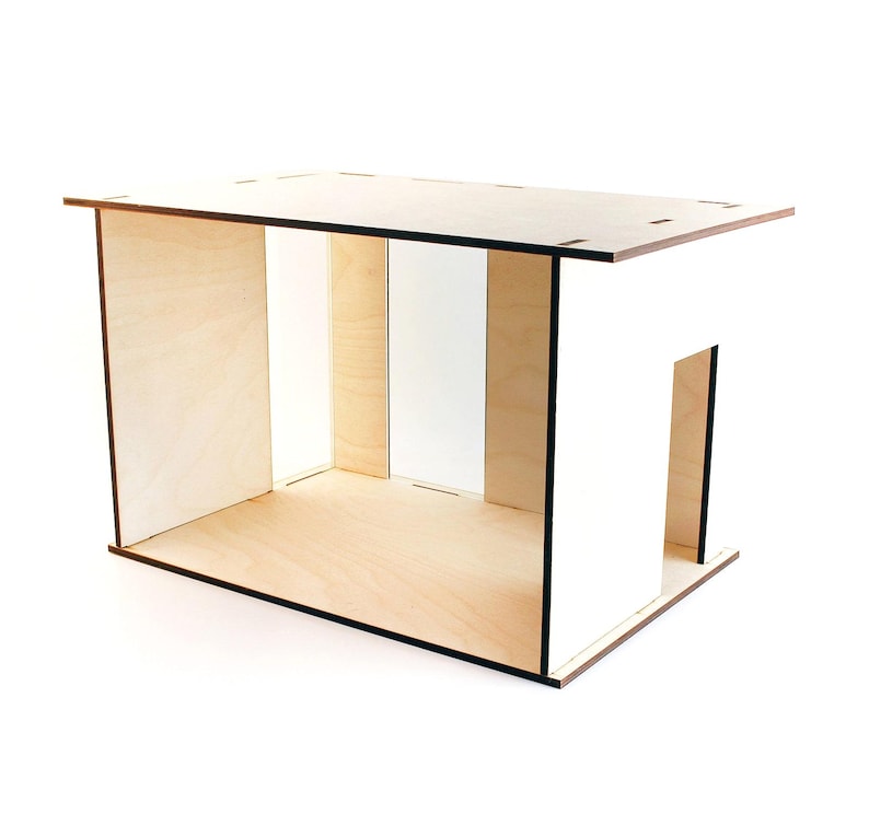 1:12 scale - The Rasa Room Box - A Miniature Roombox w/ Plexiglass Windows! bild 1