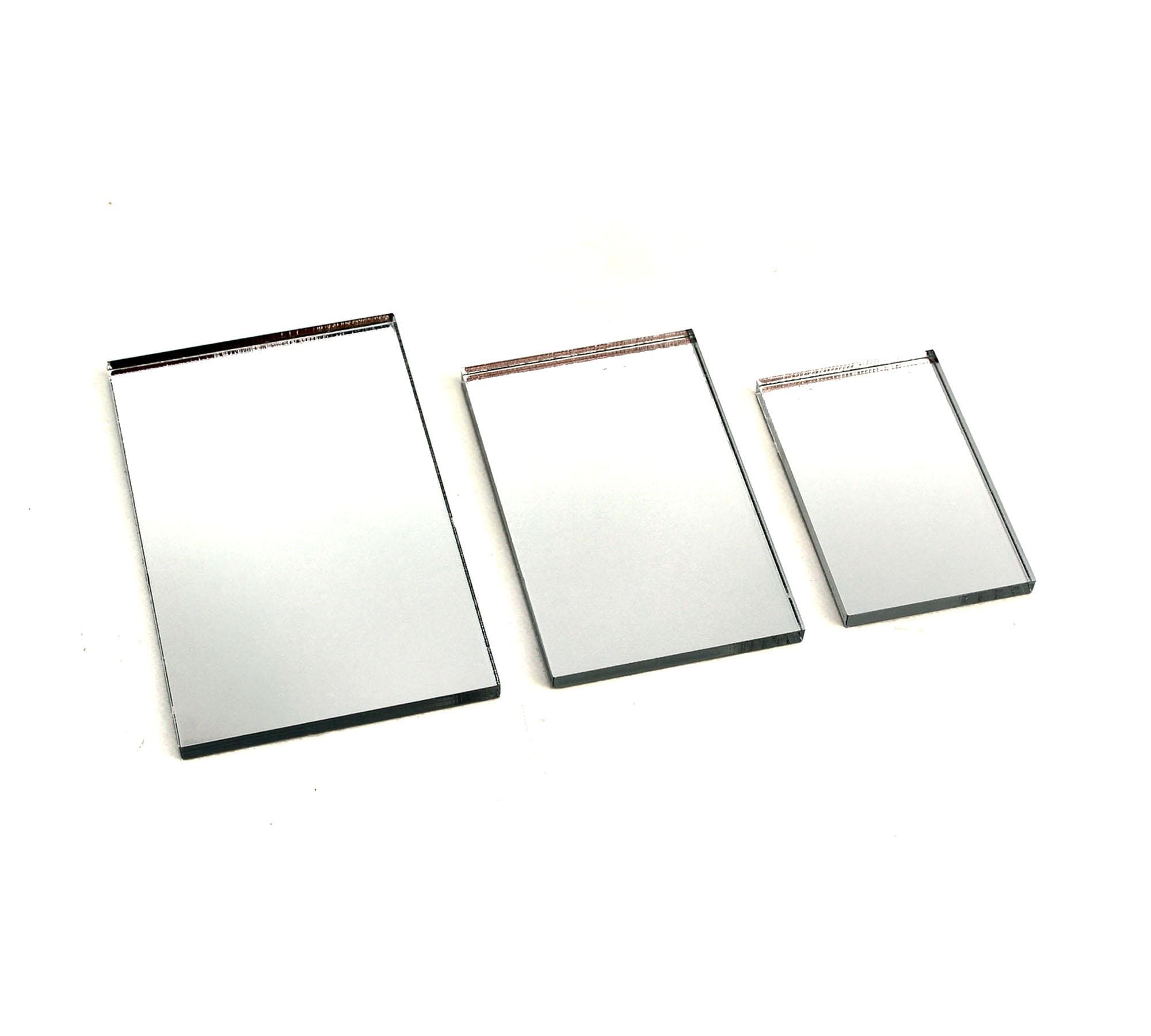 Small Rectangle Mirrior Rectangular Mirror: 3 Sizes - Modern Miniature Decor - Etsy