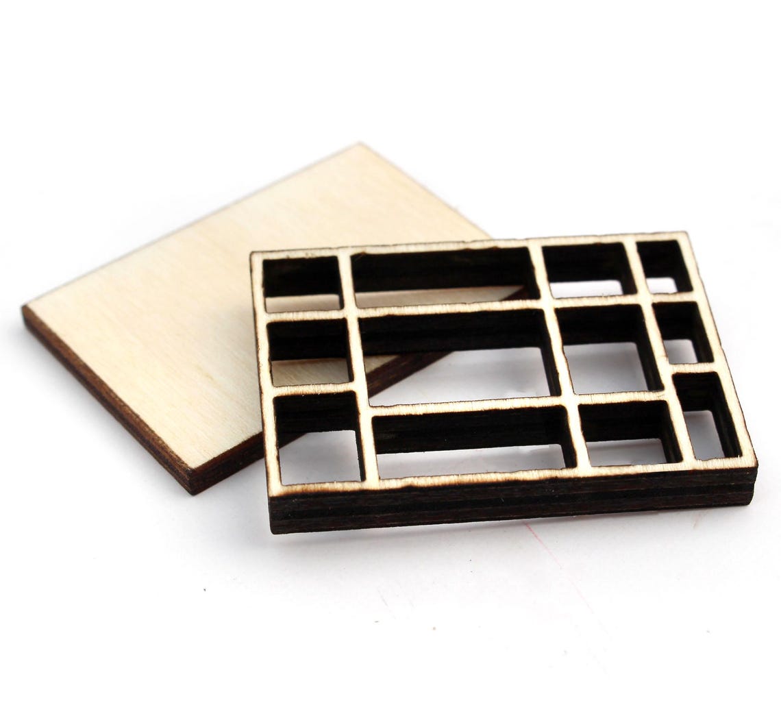 Mini Shadow Box Miniature Shadow Box Shelf Kit: Dollhouse Display for Mini Collections ...