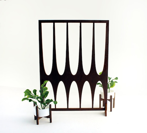 MCM Brasilia Style Room Divider Miniature MCM Decor Etsy