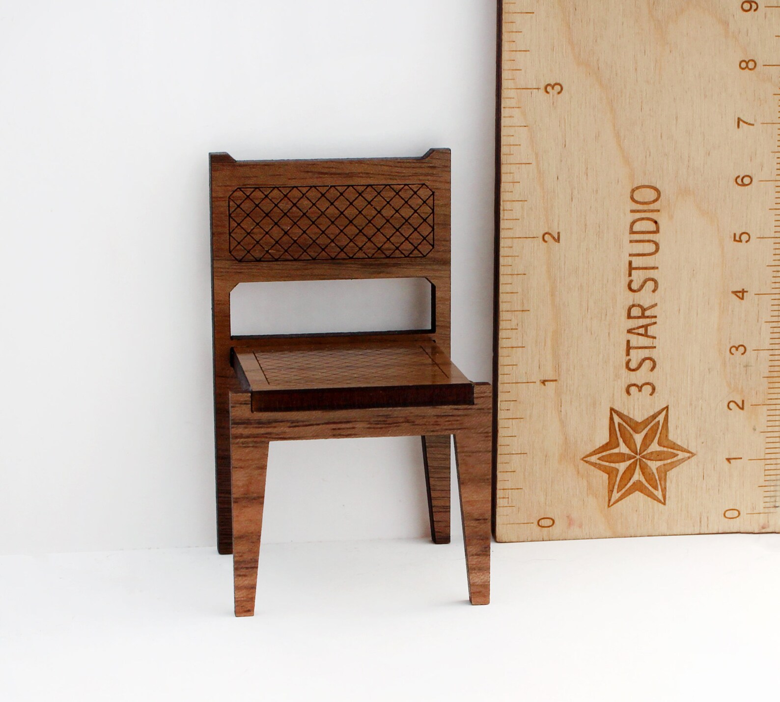 Nook Stuhl 01:12 Maßstab Miniatur moderne Möbel aus | Etsy