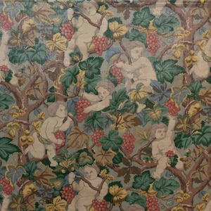 Schumacher Printed Linen/Cotton