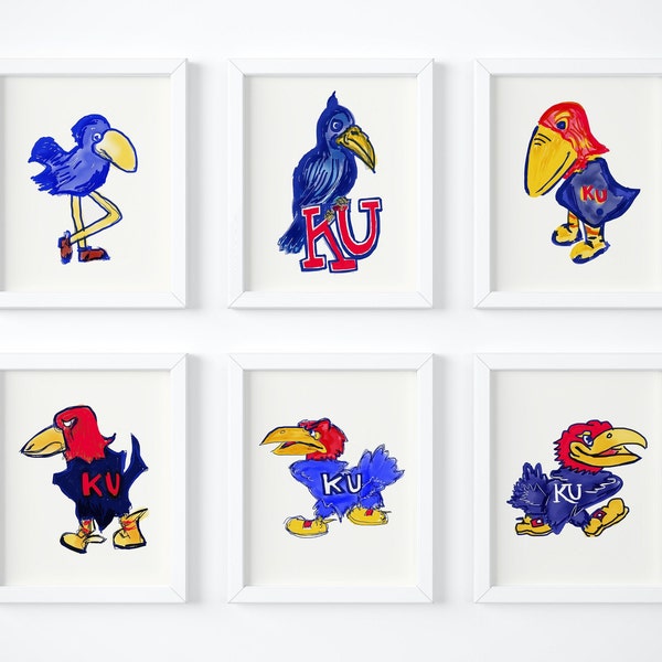 Rock Chalk Jayhawk Etsy