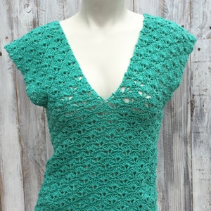 Crochet women's top pattern,crochet summer tunic pattern, crochet pattern, crochet tank top pattern, crochet tee, crochet summer wear