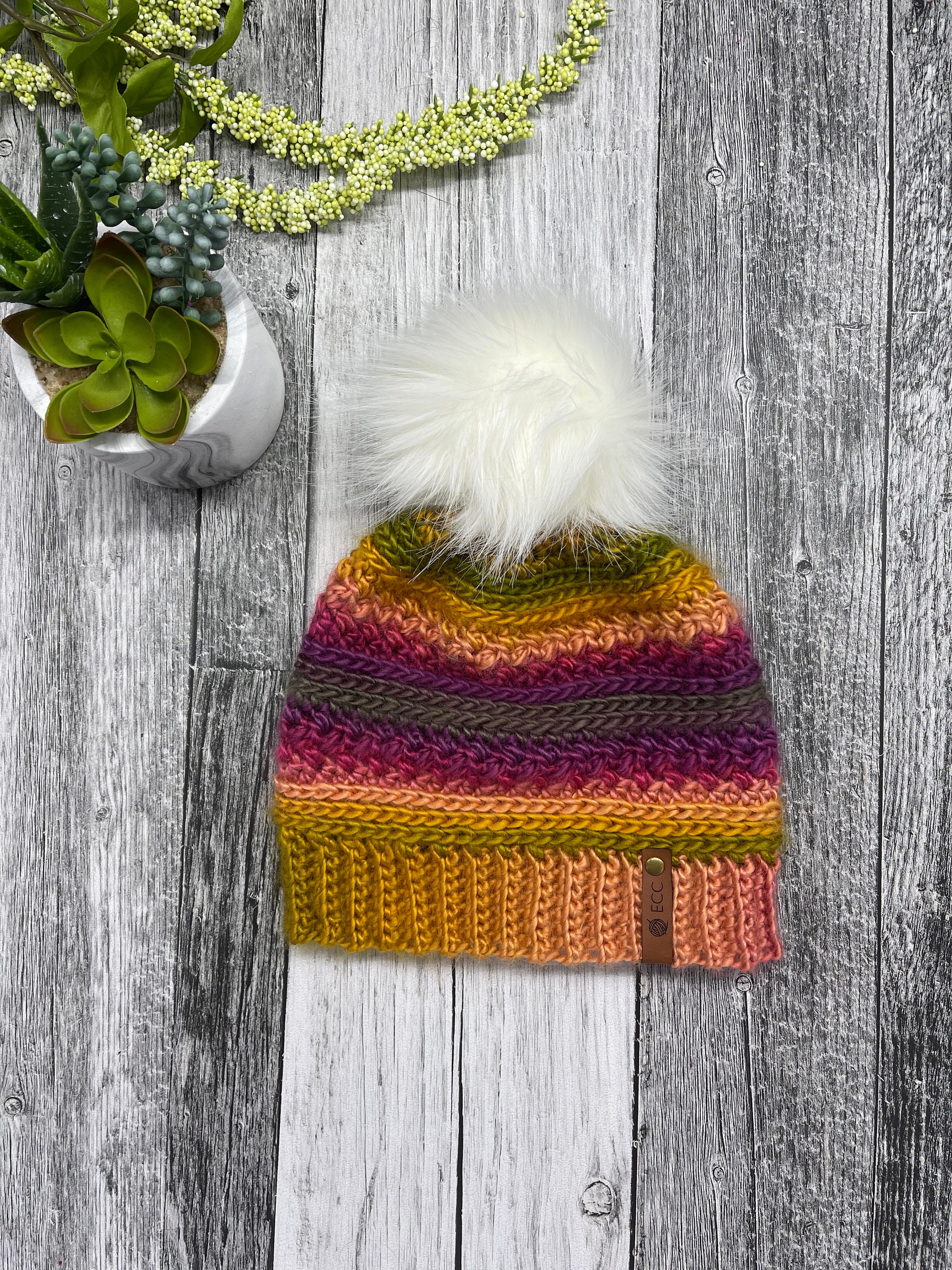 Trinity beanie, crochet pattern, trinity beanie crochet pattern, ecc,  endless crochet creations, crochet hat pattern, crochet beanie pattern