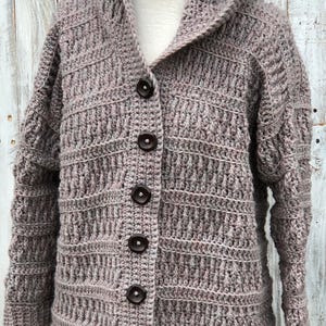 Crochet cardigan, Crochet Cardigan Pattern, Crochet hooded Cardigan, Crochet hooded Cardigan Pattern, Crochet, Crochet sweater, sweater image 5