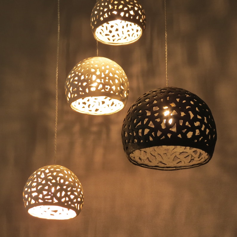 4 Ceiling Lighting Chandelier .Pendant Lighting. Hanging Pendants. Hanging Lampshades. Ceiling lamps.