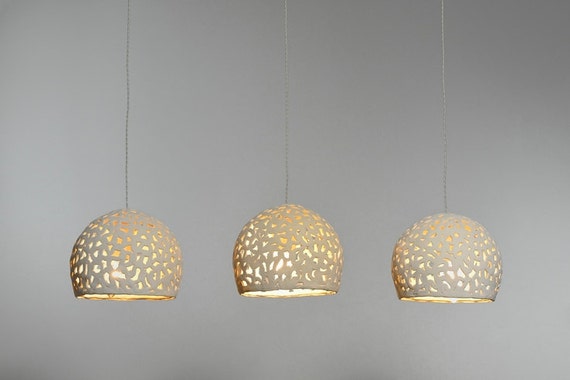 10 Off Ceiling Light 3 Ceramic Hanging Lights Ceiling Light Ceramic Pendant Lighting Light Fixture