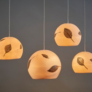 Lighting chandelier. Pendant lights. 4 hanging lights. Ceiling light. Porcelain lights. Ceiling lighting. Cluster pendants. Lighting fixture