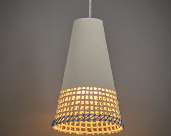 Pendant light. Kitchen island light. Ceiling pendant. Ceramic light shade. hanging lamp, lighting. Lamp shade.