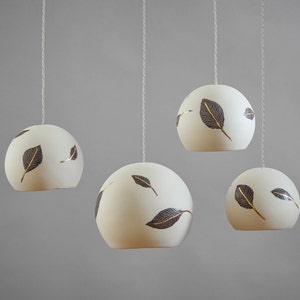 Lighting chandelier. Pendant lights. 4 hanging lights. Ceiling light. Porcelain lights. Ceiling lighting. Cluster pendants. Lighting fixture