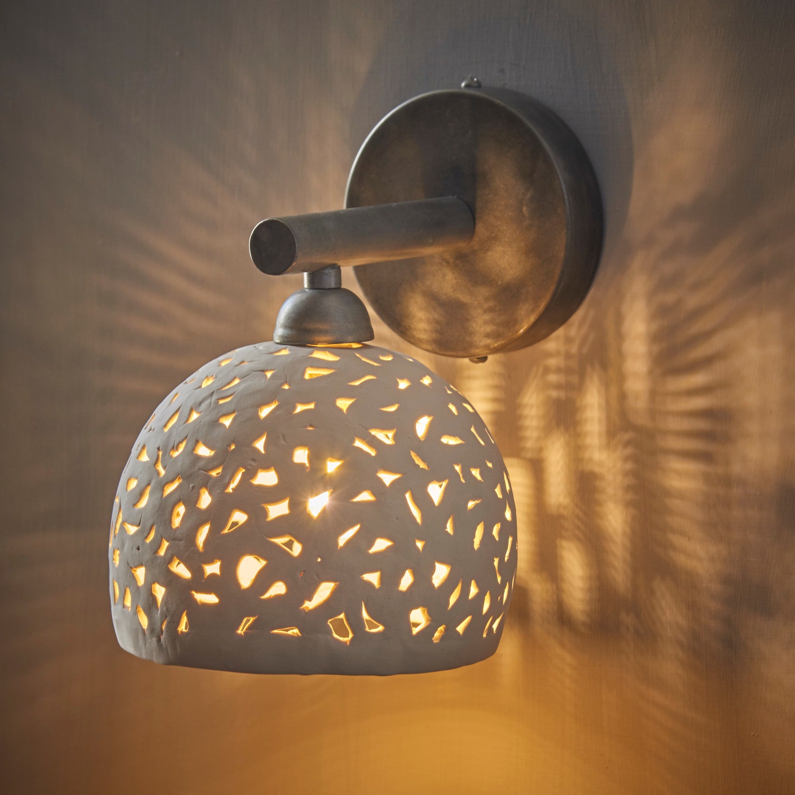 Ceramic Wall Sconce for the Bedroom. Designer Wall Mount Lamp. Modern ...