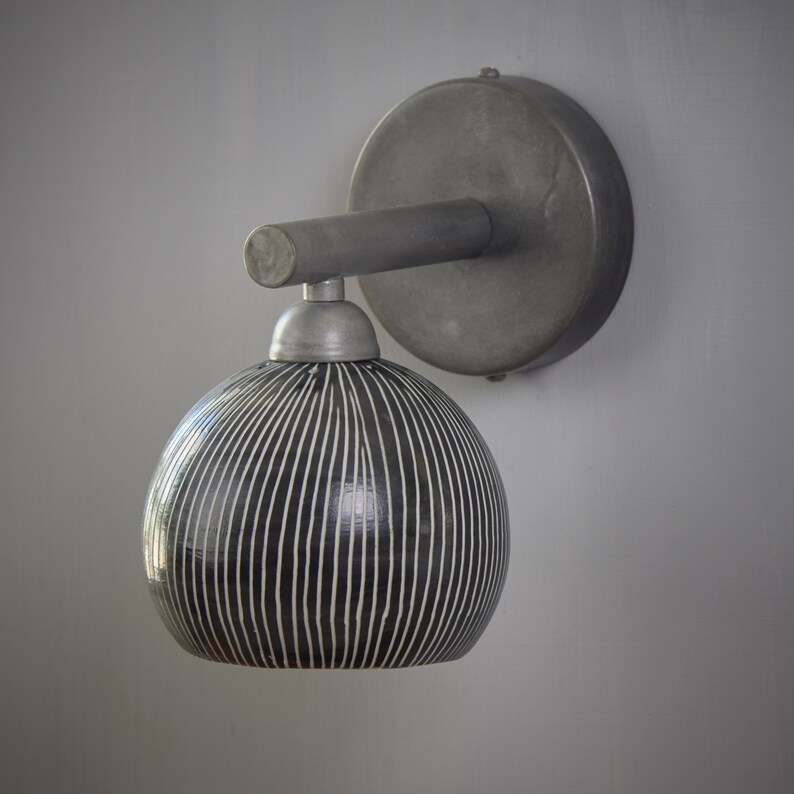 Bedside Lamp, brass wall lighting, Bedroom Sconce, designer sconce, living room lamp. porcelain wall lamp, Bath room light.