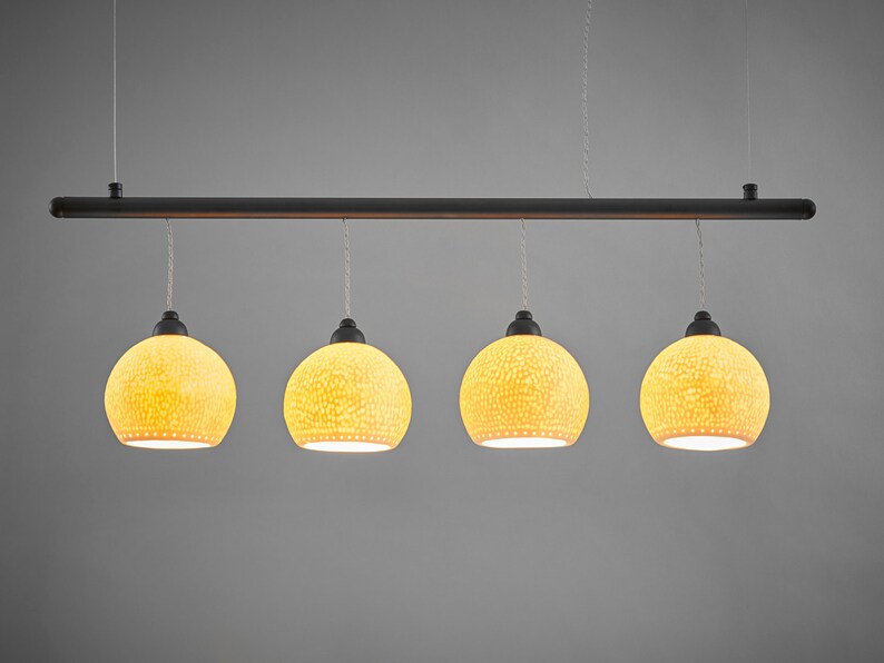 Hanging Chandelier Lighting Ceiling Bar Pendant Lights White Etsy