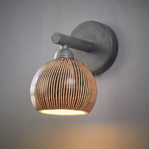 Bedside Lamp, brass wall lighting, Bedroom Sconce, designer sconce, living room lamp. porcelain wall lamp, Bath room light.